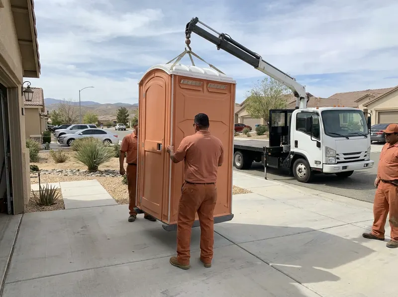 High-Rise & Crane Lift Portable Toilets in San Bernardino, CA